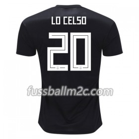 Fußballtrikots Argentinien Lo Celso 20 Auswärts Trikotsatz WM 2018